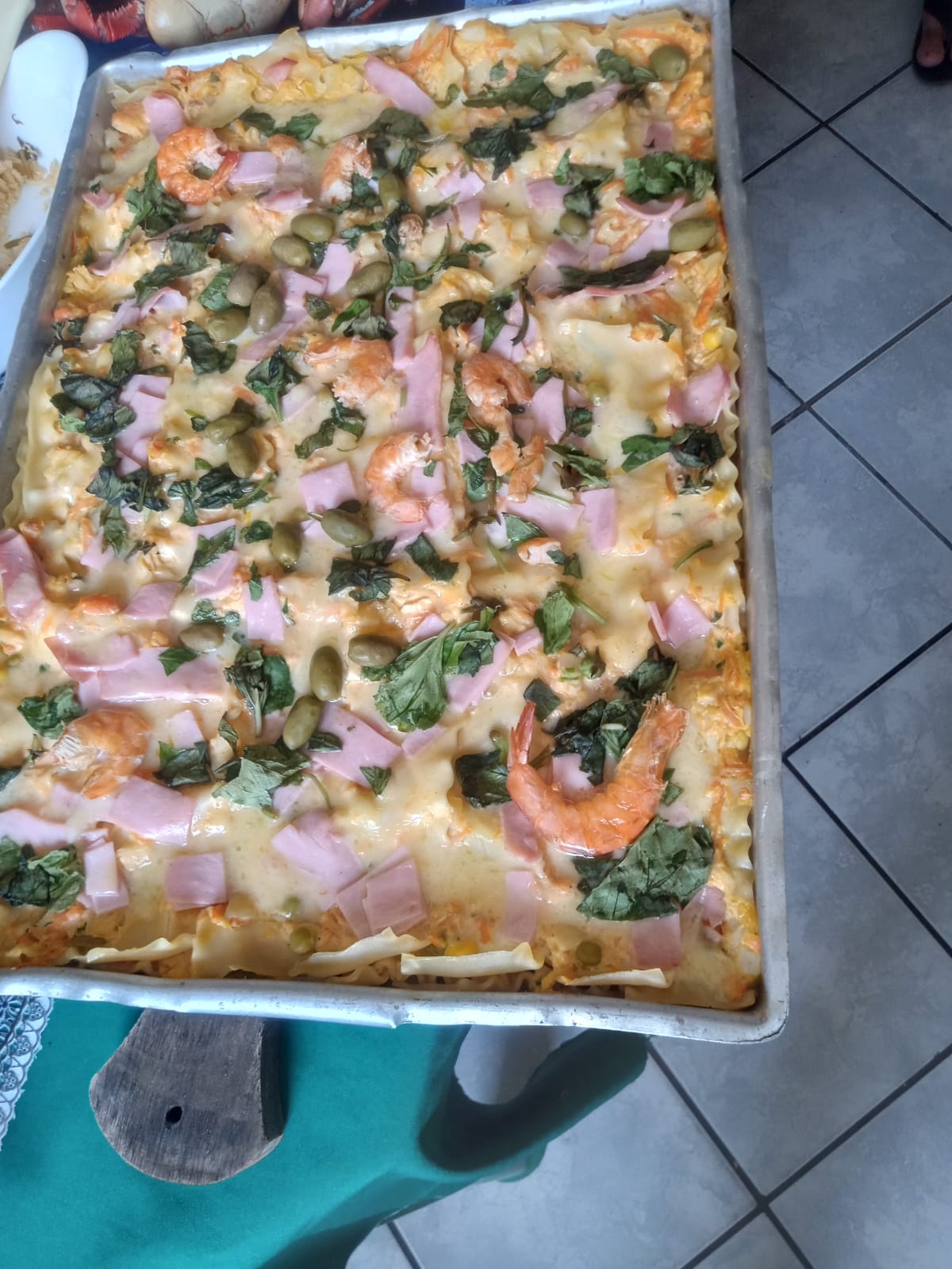 🦞 Lasanha de Camarão — Pousada Tia Neguinha